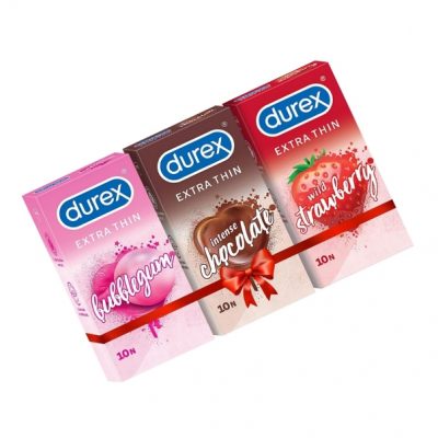 Durex flavored condoms