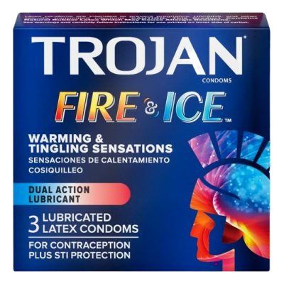 Trojan fire and ice condoms