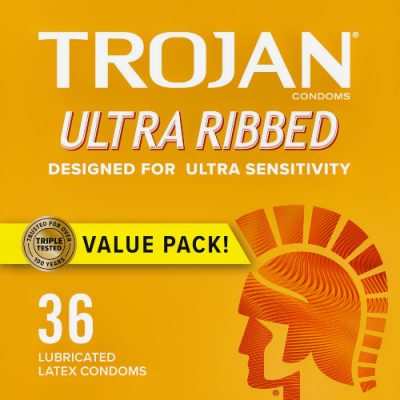 Trojan ultra ribbed condoms